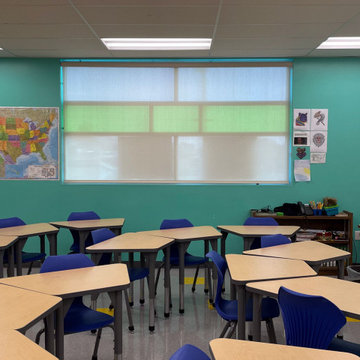 Roller Shades For Classroom Windows - Optimizing Focus & Minimizing Distractions