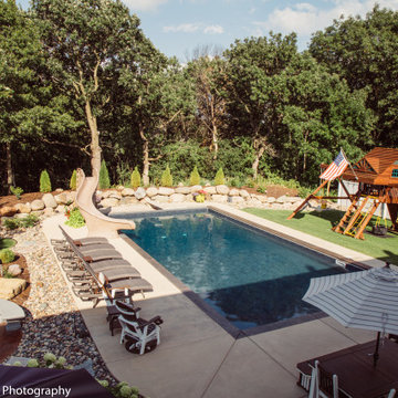Cottage Grove, MN - In Ground Pool & Spa