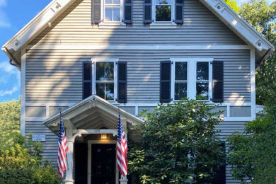 Inspiration for a timeless exterior home remodel in Other