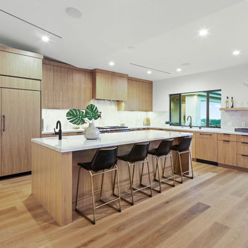 Hidden Hills - Sleek and Spacious Open Concept Kitchen Design