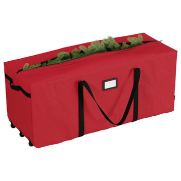 Rolling Christmas Tree Storage Bag Waterproof Bag for 9' Tree or Christmas D"cor