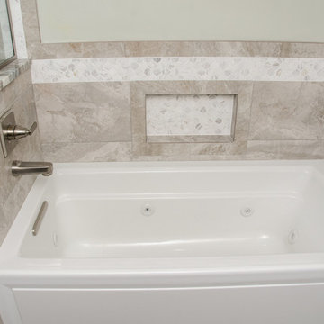 Cozy and Warm Like a Cafe Latte- Bathroom Remodel