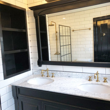 Black And White Bathroom