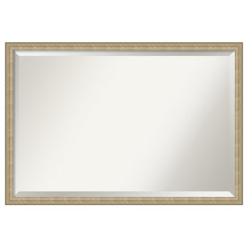 Paris Champagne Beveled Wall Mirror - 38 x 26 in.
