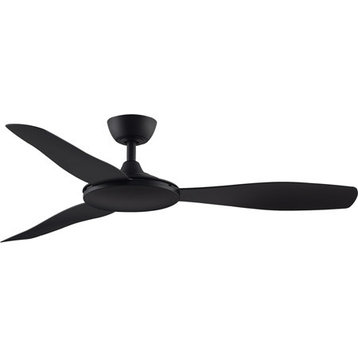 Fanimation FPD8520BL GlideAire 52 inch Indoor/Outdoor Ceiling Fan in Black
