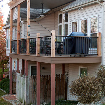 Simpson - Cedar deck in Kansas City