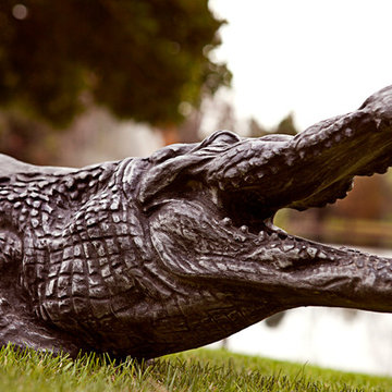 Alligator Statue