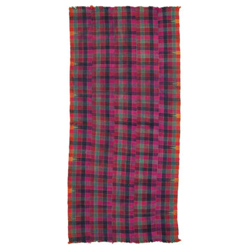 Rug N Carpet - Hand-knotted Oriental 5' 6'' x 11' 9'' Tribal Kilim Rug
