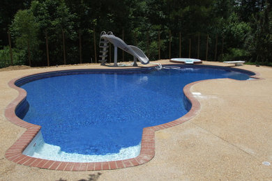 Paradise Pools and Spas, Livingston Pool, Castlewoods Subdivision Brandon MS