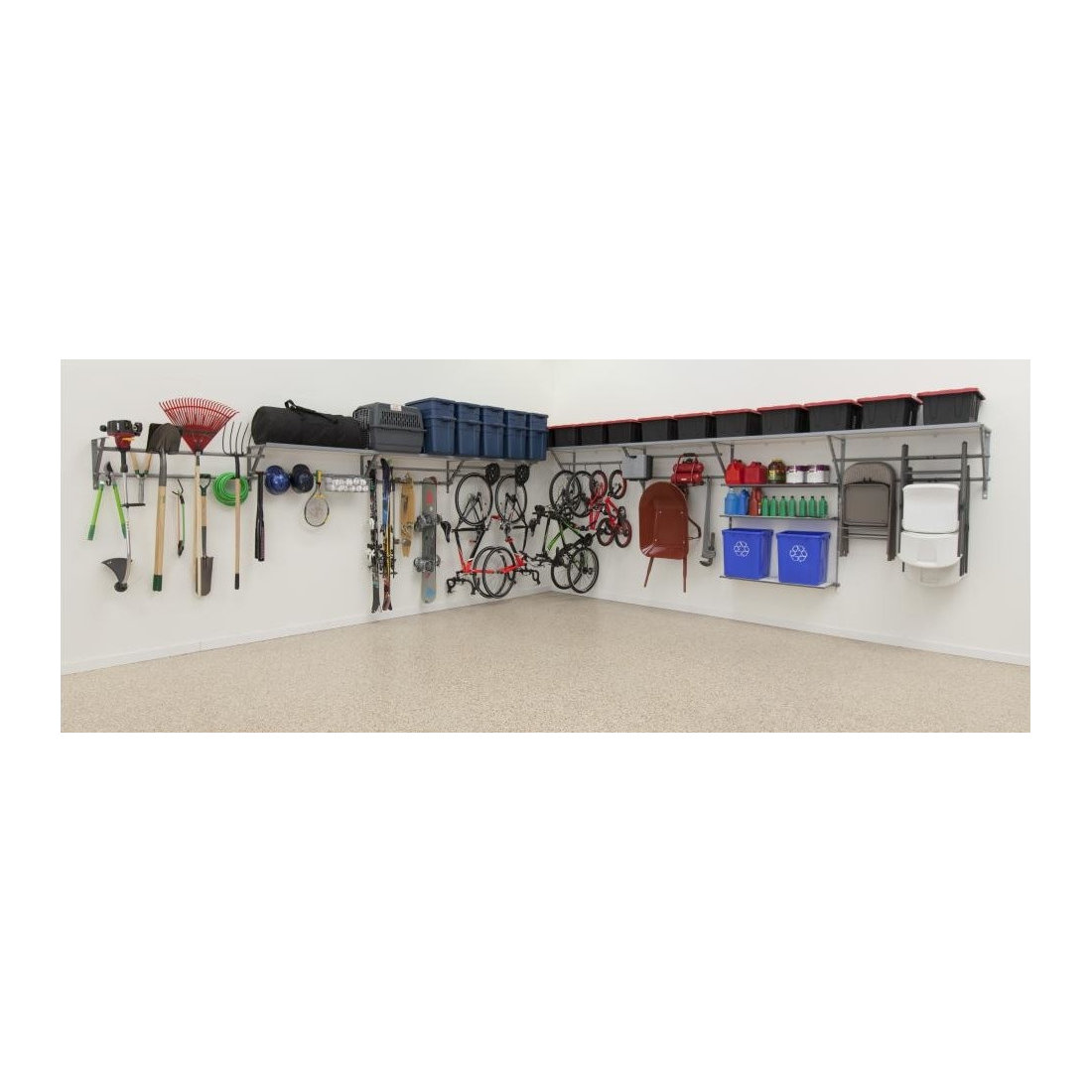 Monkey Bar Garage Storage