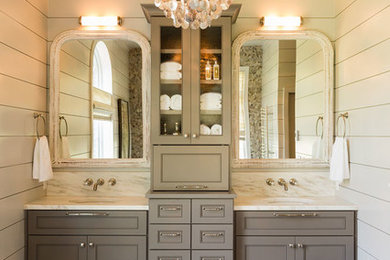 Elegant bathroom photo in Other
