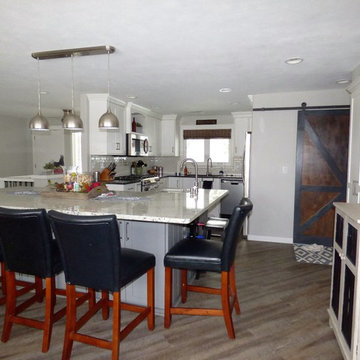 Vibrant White Kichen Remodel