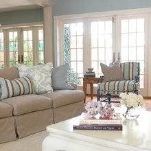 Bianco - azzurro - beige
