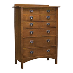 Stickley Harvey Ellis Tall Chest 89-923 - Accent Chests And Cabinets