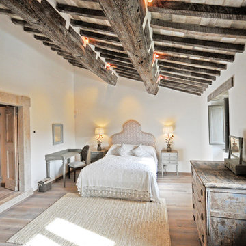 Villa di pietra nelle colline umbre