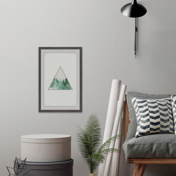 "Grove Untouched" Framed Painting Print