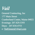 Vail General Contracting Inc.'s profile photo