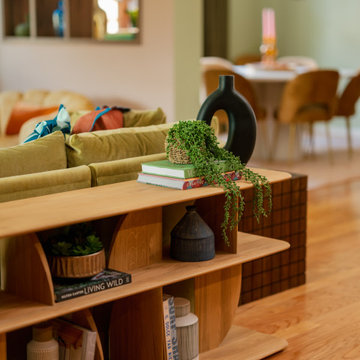 Vibrant Mid Century Modern Home