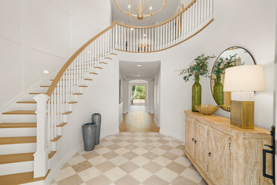 Transitional entryway photo in Orange County
