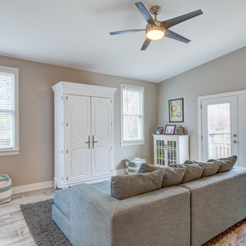 East Nashville Foursquare family room addition