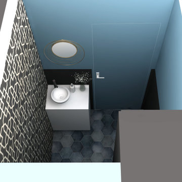 WC en couleur, design, original, fleuri…