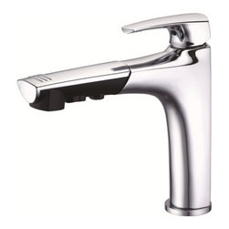 Danze Taju Single Handle Pull-Out Kitchen Faucet D456710 - Kitchen Faucets