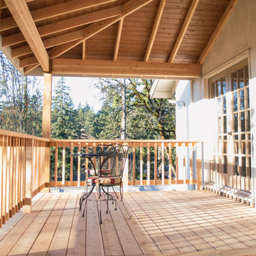 Cedar Deck and Patio Cover in Albany