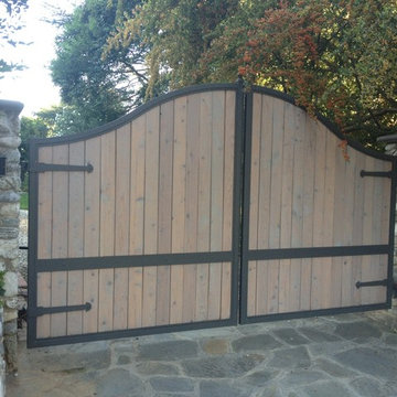 wood gate