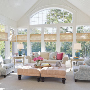 Houzz Traditional Sunrooms
