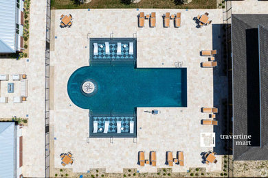 Trendy pool photo in Miami