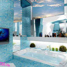 Opulent Bathroom Design with Cool Interiors