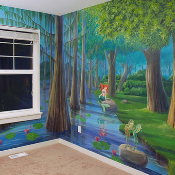 Child's Bedroom -Favorite Fairy Tale Characters Mural