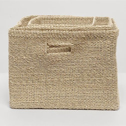 Lindon Baskets Bleached Set of 3 - Home Decor