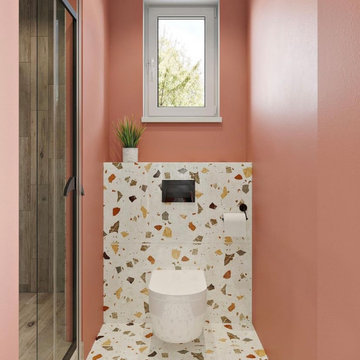 Coral Variety Bathroom Design