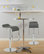 Barney Floating Shelf, White, 43"