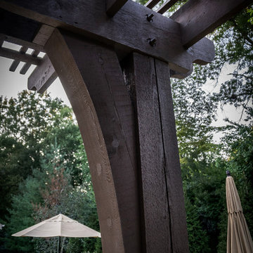 Creve Couer Mo -Pavillion & Pool with Outdoor Kitchen