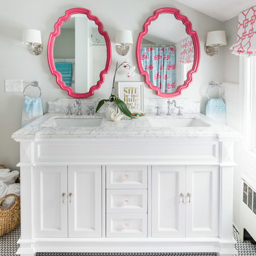 Featured in The Boston Globe Magazine-Reinvented bedrooms for three little girls