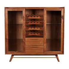 50 Most Por Midcentury Modern Wine And Bar Cabinets For 2018 Houzz Midcentury Clear All Unique Furniture Denali Highboard Cabinet Wine And Bar Cabinets