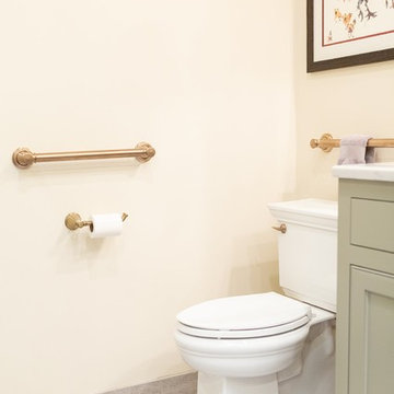 Grab Bars featured. Nice to match finish and style.