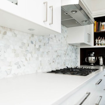 Transitional Home with Pops of Color