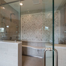 Master shower