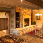 San Anselmo Living Room  Rustic  Living Room  San Francisco  by Jute Interior Design