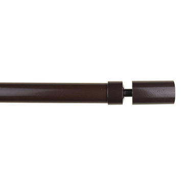 1" Sullivan Adjustable Curtain Rod, 48"-84", Bronze