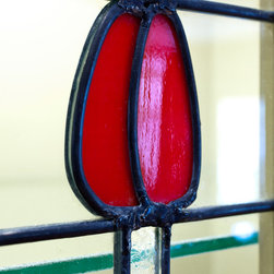 Detail on Buchanan Cabinet - Bookcases