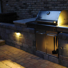 deck and back yard light