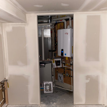 Basement Drywall Progress!