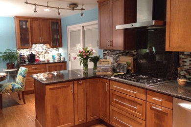 Kitchen - transitional kitchen idea in Other