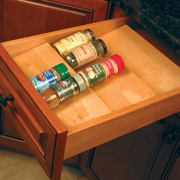 Wood Spice Drawer Insert