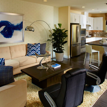 Arques Place by SummerHill Homes: Residence 2 Living Room