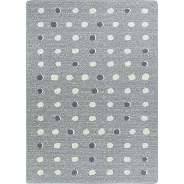 Little Moons 3'10" x 5'4" area rug in color Cloudy